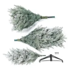 5ft Frosted Sitka Spruce Artificial Christmas Tree -Twinkly Shop 06080b5f3317dfc7066b079859edd8604688c7dcb2bff947dc02cec302d34d4d