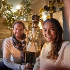 Norbert The 3ft Christmas Nutcracker With Staff 33 Norbert The 3ft Christmas Nutcracker With Staff -Twinkly Shop 0c4f51243e1fa17dd136d8aaca23a3d710cd70a970c48283575bf50bb6ae94cf