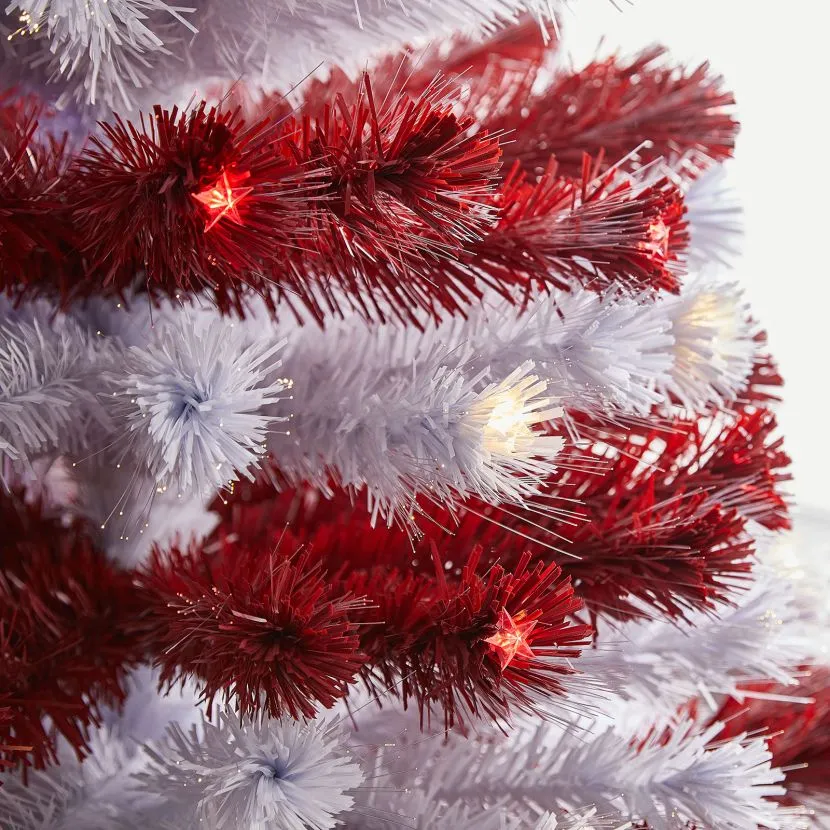 6ft Fibre Optic Stars & Stripes Artificial Christmas Tree 14 6ft Fibre Optic Stars & Stripes Artificial Christmas Tree - Image 12