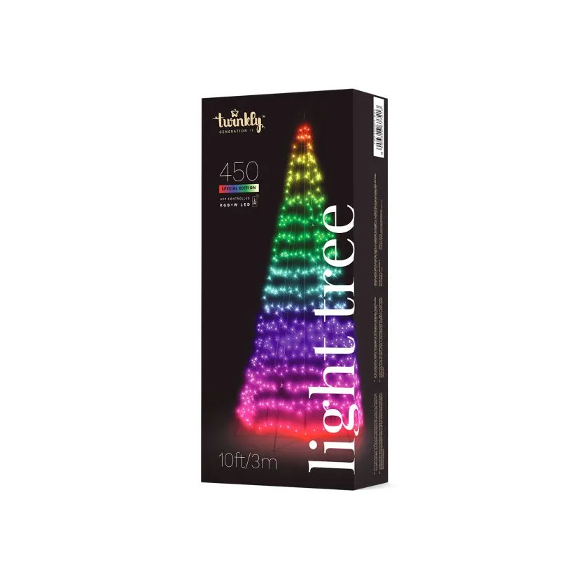 Twinkly 3m 450 Multi Colour & White LED Outdoor Christmas Tree 12 Twinkly 3m 450 Multi Colour & White LED Outdoor Christmas Tree - Image 10
