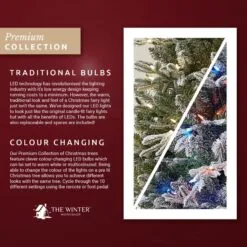 6.5ft Pre-Lit Frosted Scotch Pine Click & Connect Artificial Christmas Tree -Twinkly Shop 20434456fc3607e80fd92a69fe66bbec991230b3a6c111a681f4bba1a94ff497