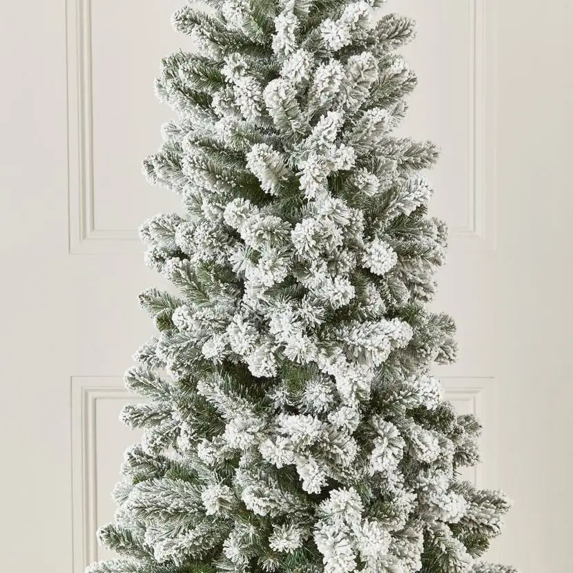 5ft Premium Snowy Grand Fir Artificial Christmas Tree 5 5ft Premium Snowy Grand Fir Artificial Christmas Tree - Image 3