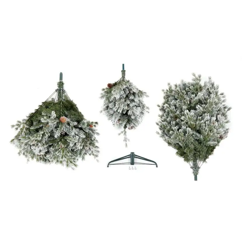 7ft Premium Snowy Grand Fir Artificial Christmas Tree 8 7ft Premium Snowy Grand Fir Artificial Christmas Tree - Image 6