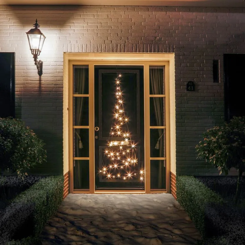 Fairybell 210cm 120 Warm White Twinkle LED Outdoor Door Christmas Tree 3 Fairybell 210cm 120 Warm White Twinkle LED Outdoor Door Christmas Tree