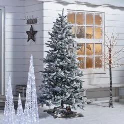 8ft Snowy Lowland Fir Artificial Christmas Tree -Twinkly Shop 3429c3b6e471509548adfb20823d26e10da11991a3b6ad102494550570254751 1