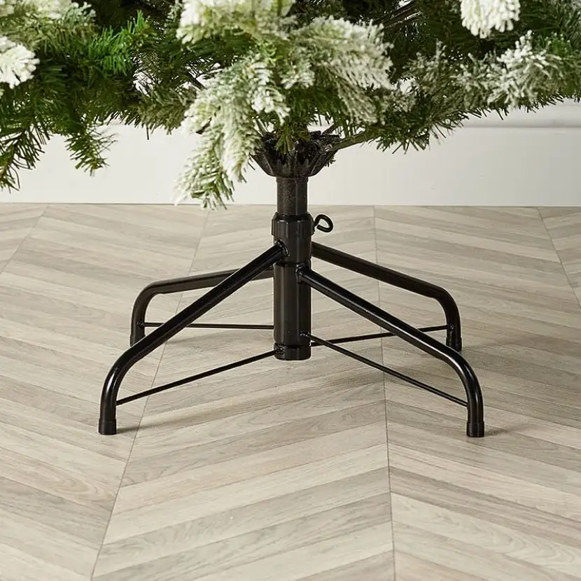 8ft Slim Snowy Grand Fir Artificial Christmas Tree 6 8ft Slim Snowy Grand Fir Artificial Christmas Tree - Image 4