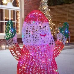 St. Nick The 76cm Soft Acrylic Father Christmas Santa - Multi Coloured 10 St. Nick The 76cm Soft Acrylic Father Christmas Santa - Multi Coloured -Twinkly Shop 4aec45c842f43b05ec682f6babab0a84dcefaf7f0802ad6aba8b2eb75568ba5f