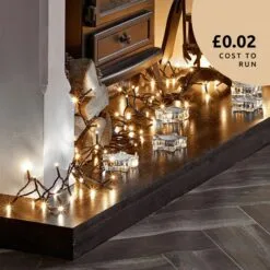 600 LED Christmas Lights (30m Lit Length)