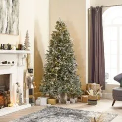 6.5ft Pre-Lit Frosted Scotch Pine Click & Connect Artificial Christmas Tree -Twinkly Shop 5260adce5c37651b9cce2be1b22deac11213f22e0b543b5efba78c956219afcd