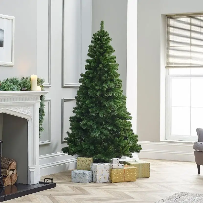 8ft Balsam Fir Artificial Christmas Tree 3 8ft Balsam Fir Artificial Christmas Tree
