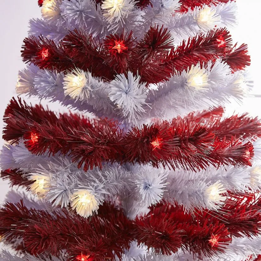 6ft Fibre Optic Stars & Stripes Artificial Christmas Tree 8 6ft Fibre Optic Stars & Stripes Artificial Christmas Tree - Image 6