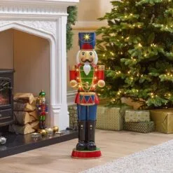 Noel The 3ft Red Christmas Nutcracker With Drum 36 Noel The 3ft Red Christmas Nutcracker With Drum -Twinkly Shop 68f5db30494690acb16b1bab7e99d3df5e84d76b7e889fa6cea4e5feb058335a