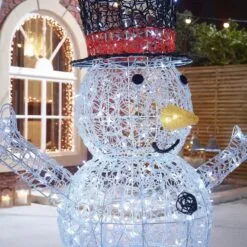 Flurry The 150cm Soft Acrylic Christmas Snowman -Twinkly Shop 7c21259a9cfa857303df180af5c080af8e34fa395e5ec1d6a6ac954bea6df377