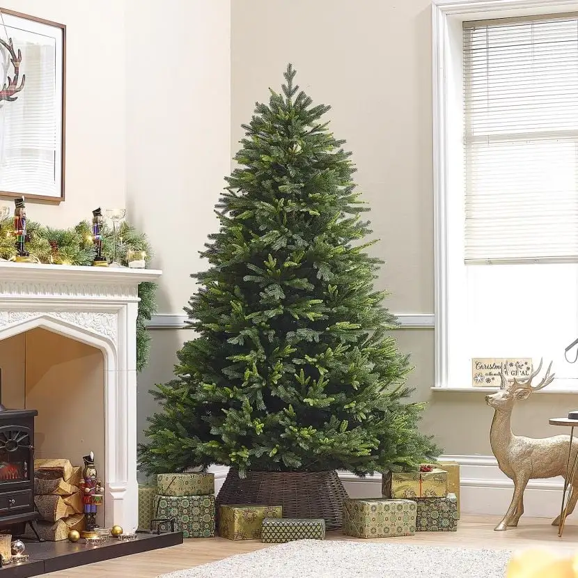 7ft Lodgepole Fir Artificial Christmas Tree 3 7ft Lodgepole Fir Artificial Christmas Tree