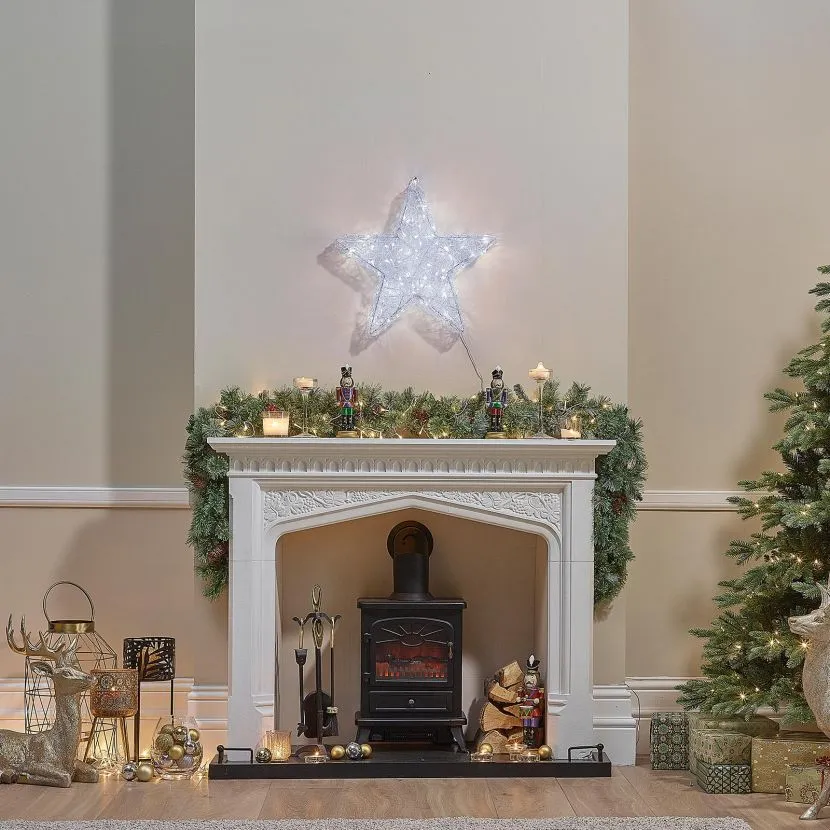 50cm Soft Acrylic Christmas Star 4 50cm Soft Acrylic Christmas Star - Image 2