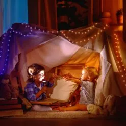 Twinkly 200 Colour Changing RGB LED Smart App Controlled Christmas Dot Lights (10m Lit Length) -Twinkly Shop 88aa14d7b2d1f3f5f78a288fb2cdfbd27ca1f6c3e53266cfd42bc2aa08a461c2