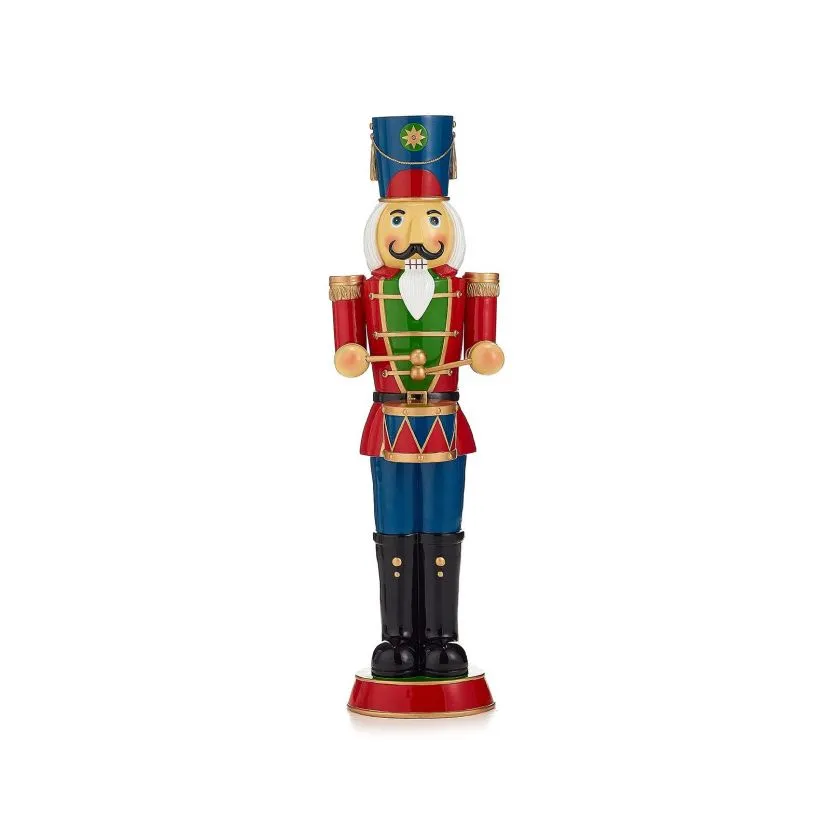 Noel The 3ft Red Christmas Nutcracker With Drum 14 Noel The 3ft Red Christmas Nutcracker With Drum - Image 13