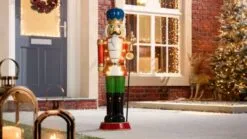 Noel The 3ft Red Christmas Nutcracker With Drum