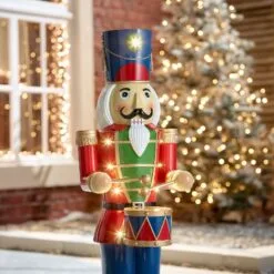 Noel The 3ft Red Christmas Nutcracker With Drum 39 Noel The 3ft Red Christmas Nutcracker With Drum -Twinkly Shop 936a3f1d72a38bb7c1118703a9565a818be817637de1ecc111f7fc87ad8e51bd