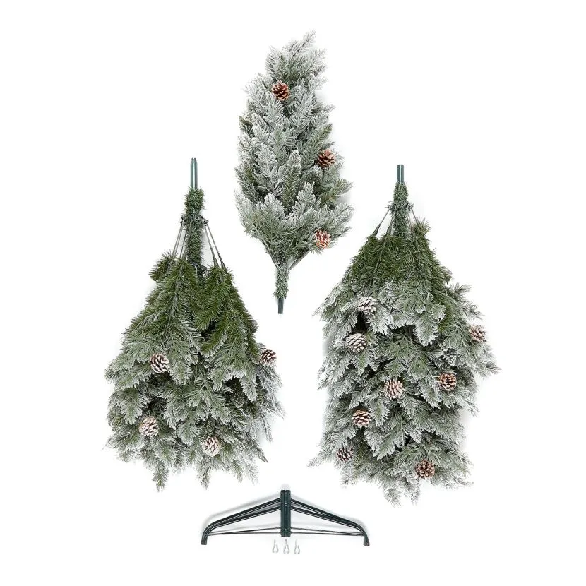 7ft Slim Snowy Grand Fir Artificial Christmas Tree 8 7ft Slim Snowy Grand Fir Artificial Christmas Tree - Image 6