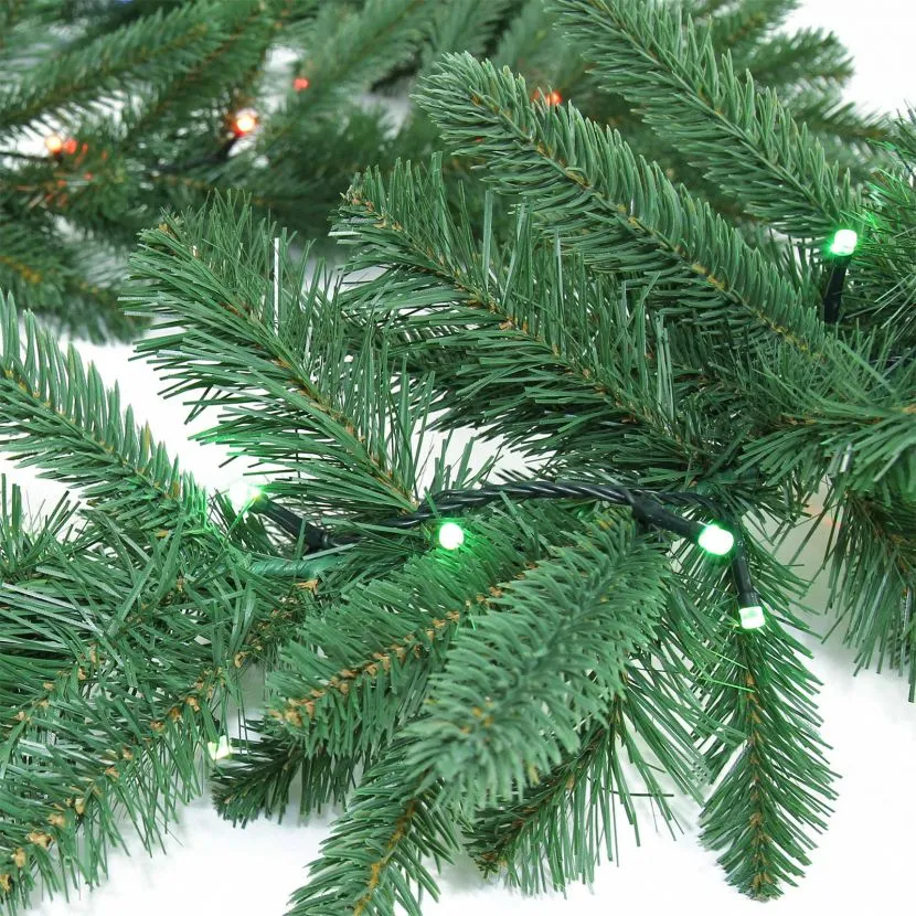 Twinkly Pre-Lit Multi Coloured & White Artificial Christmas Garland 7 Twinkly Pre-Lit Multi Coloured & White Artificial Christmas Garland - Image 5