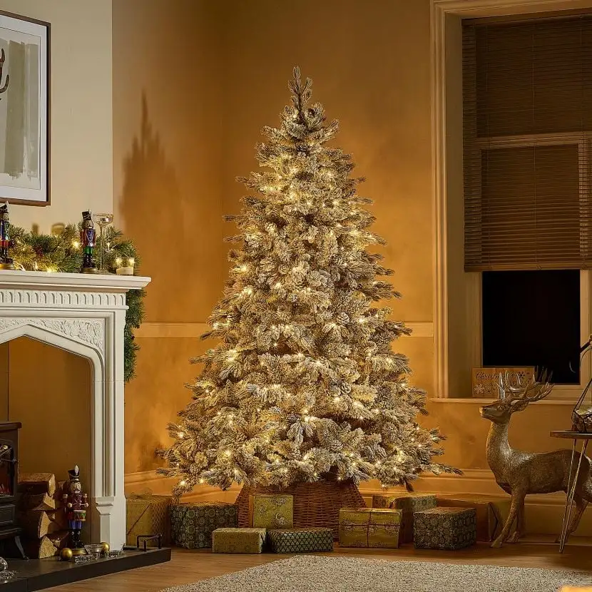 7ft Lodgepole Fir Artificial Christmas Tree 10 7ft Lodgepole Fir Artificial Christmas Tree - Image 8