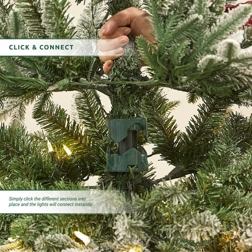 7ft Premium Snowy Grand Fir Artificial Christmas Tree 20 7ft Premium Snowy Grand Fir Artificial Christmas Tree - Image 18