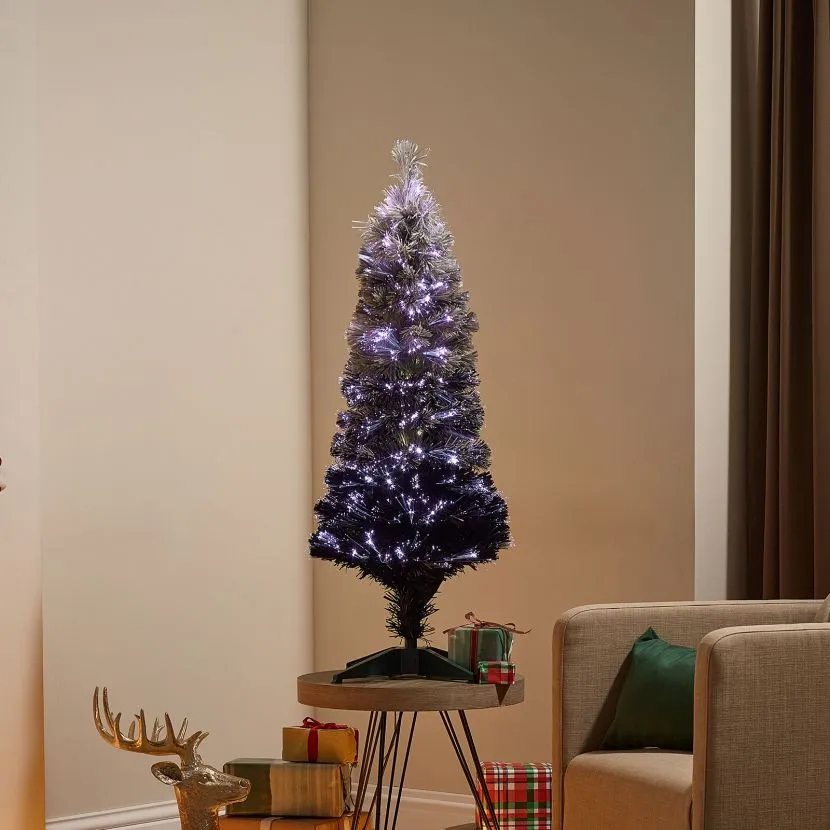 4ft Fibre Optic Grey Eclipse Fade Artificial Christmas Tree 9 4ft Fibre Optic Grey Eclipse Fade Artificial Christmas Tree - Image 7
