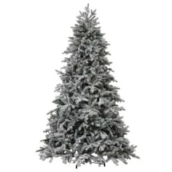 7ft Berkeley Snowy Spruce Life Like Artificial Christmas Tree