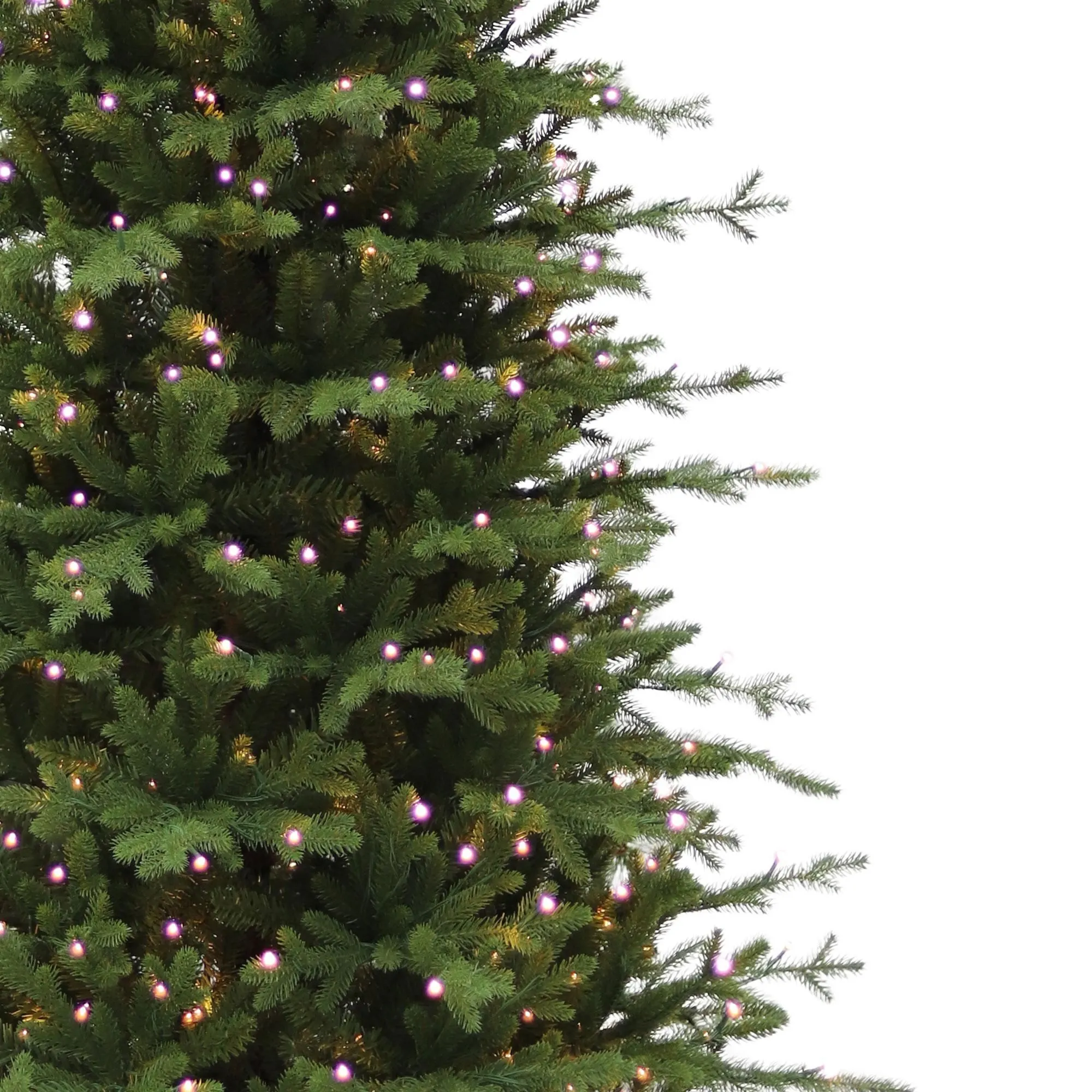 6.5ft Pre-lit Barrington Spruce Slim Life Like Artificial Christmas Tree 4 6.5ft Pre-lit Barrington Spruce Slim Life Like Artificial Christmas Tree - Image 2