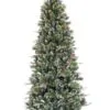 7.5ft Pre-lit Berry Spruce Slim Frosted Life Like Artificial Christmas Tree 2 7.5ft Pre-lit Berry Spruce Slim Frosted Life Like Artificial Christmas Tree -Twinkly Shop BSFSL 75 28Pre Lit29 berry