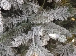 8ft Pre-Lit BerkeleySnowy Spruce Life Like Artificial Christmas Tree -Twinkly Shop Berkeley Snowy Spruce 01 0 0