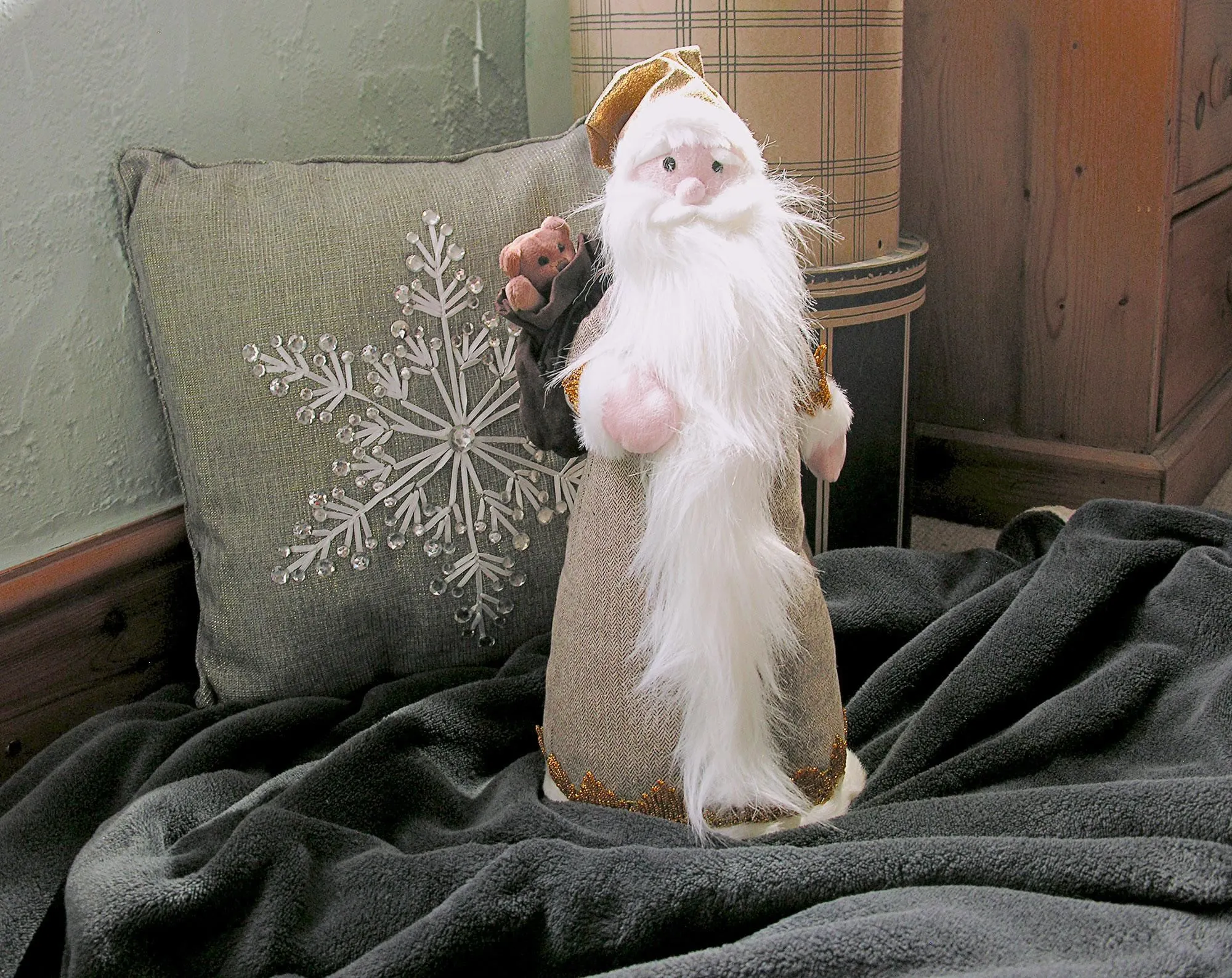 Dora Designs Christmas Santa Doorstop 3 Dora Designs Christmas Santa Doorstop