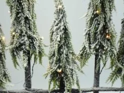 Snowy 60cm Christmas Tree Fence With Lights 9 Snowy 60cm Christmas Tree Fence With Lights -Twinkly Shop DSC04348edit char new