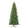 7.5ft Pre-lit Evergreen Spruce Green Slim Artificial Christmas Tree 2 7.5ft Pre-lit Evergreen Spruce Green Slim Artificial Christmas Tree -Twinkly Shop ESG2SL 75F5LW25 0