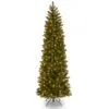 8ft Pre-lit Bayberry Spruce Pencil Feel-Real Artificial Christmas Tree -Twinkly Shop PEBY3 392LB 0