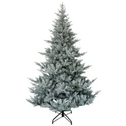 Twinkly Shop 9 6ft Snowy St Francis Spruce Feel-Real Artificial Christmas Tree