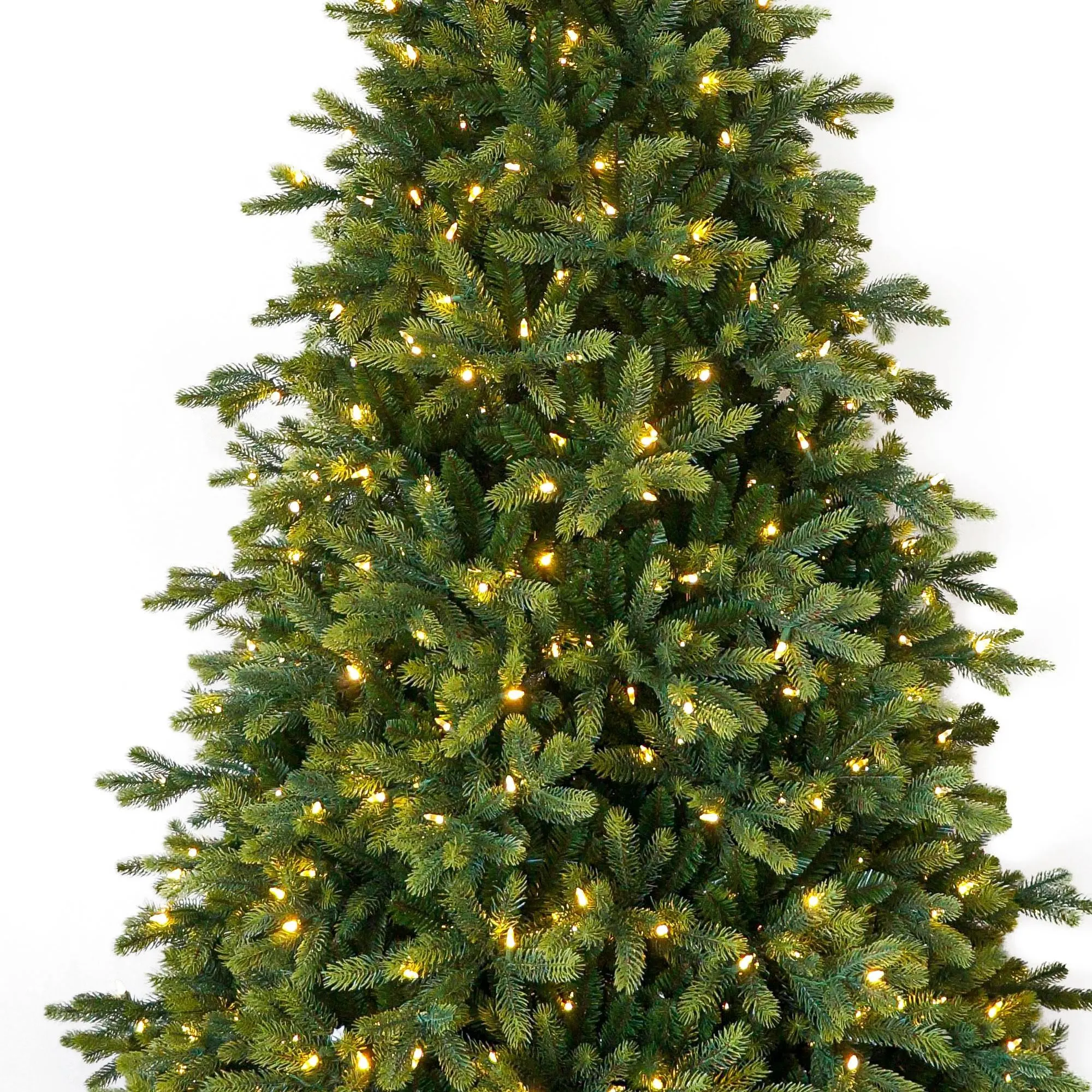 6ft Pre-lit Lawrence Fir Feel Real Artificial Christmas Tree With 550 Warm Lights 5 6ft Pre-lit Lawrence Fir Feel Real Artificial Christmas Tree With 550 Warm Lights - Image 3