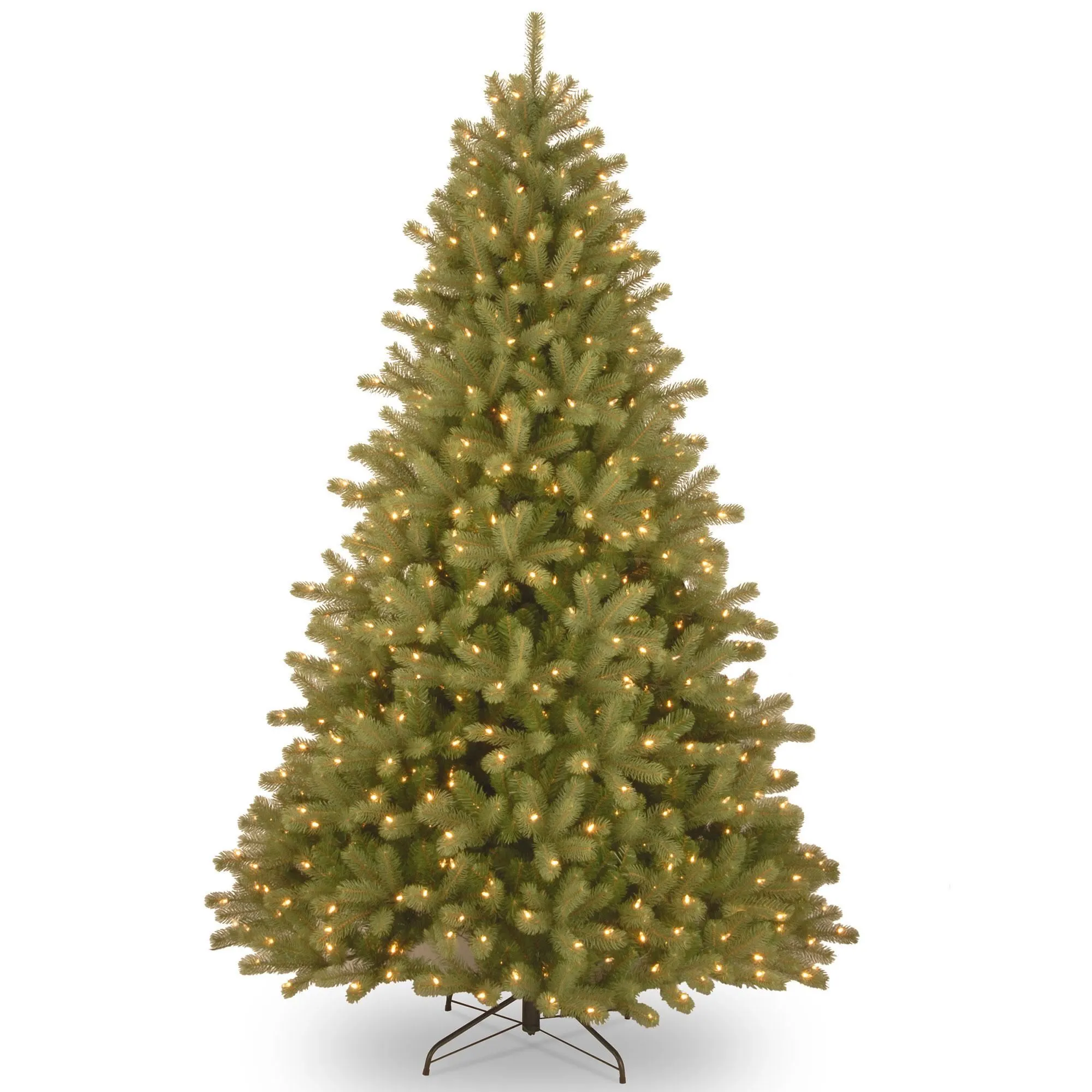 7.5ft Pre-lit Lakewood Spruce Feel Real Artificial Christmas Tree With 550 Warm Lights 3 7.5ft Pre-lit Lakewood Spruce Feel Real Artificial Christmas Tree With 550 Warm Lights