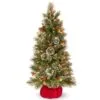 4ft Pre-lit Battery Operated Wintry Pine Artificial Christmas Tree 2 4ft Pre-lit Battery Operated Wintry Pine Artificial Christmas Tree -Twinkly Shop WP1 334 40 B 0