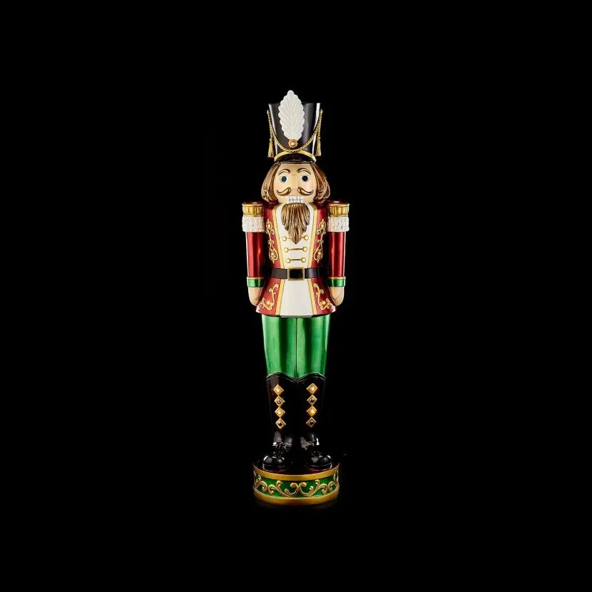 Klaus The 5.5ft LED Christmas Nutcracker 14 Klaus The 5.5ft LED Christmas Nutcracker - Image 12