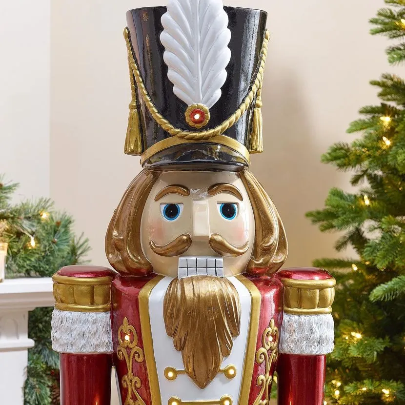 Klaus The 5.5ft LED Christmas Nutcracker 11 Klaus The 5.5ft LED Christmas Nutcracker - Image 9