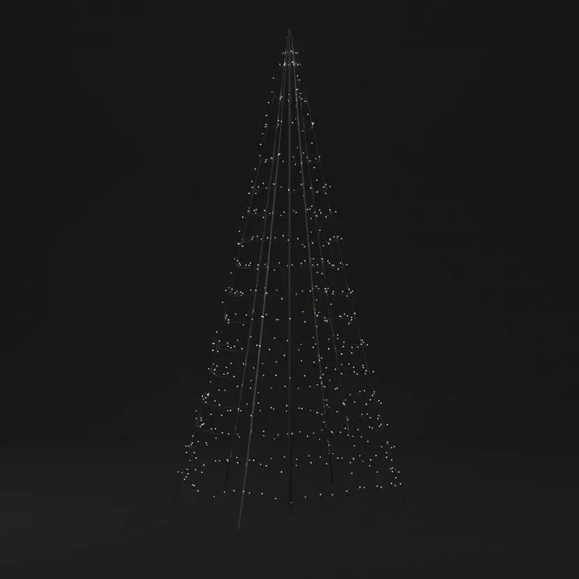 Twinkly 3m 450 Multi Colour & White LED Outdoor Christmas Tree 11 Twinkly 3m 450 Multi Colour & White LED Outdoor Christmas Tree - Image 9