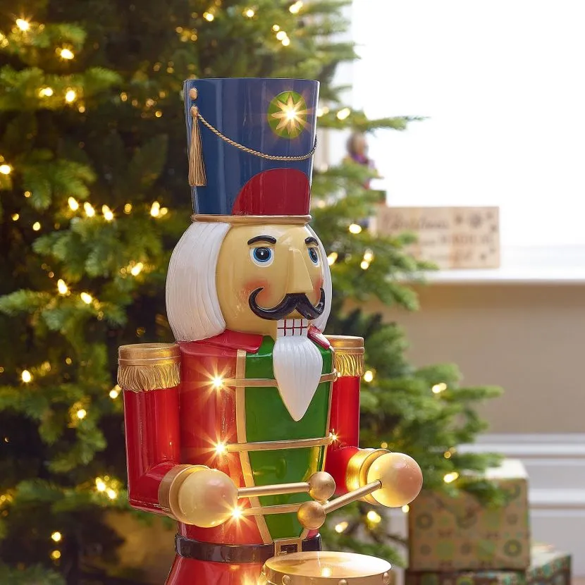 Noel The 3ft Red Christmas Nutcracker With Drum 21 Noel The 3ft Red Christmas Nutcracker With Drum - Image 20