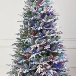 6.5ft Pre-Lit Frosted Scotch Pine Click & Connect Artificial Christmas Tree -Twinkly Shop ae0df19ea3907324928e98f5fbf0bf3e56ccf96e17528703a1c3a8db26a40653