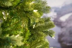 8ft Pre-lit Bayberry Spruce Pencil Feel-Real Artificial Christmas Tree -Twinkly Shop bayberry spruce 7ft prelit detail 6