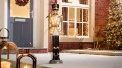 Norbert The 3ft Red Christmas Nutcracker With Drum