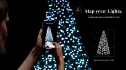 Twinkly 2m 300 Multi Colour & White LED Outdoor Christmas Tree