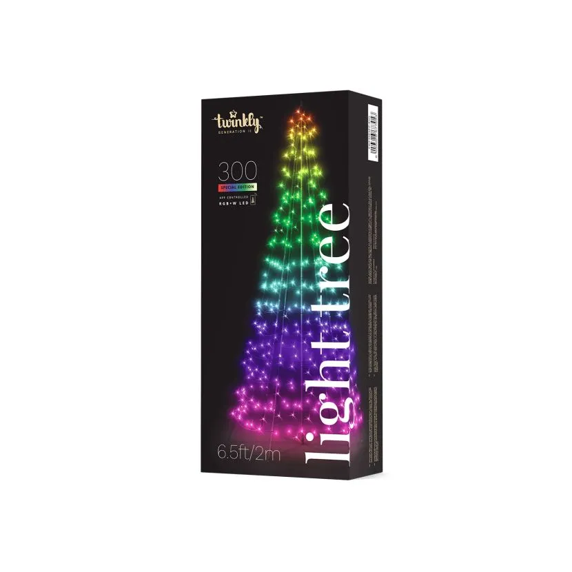 Twinkly 2m 300 Multi Colour & White LED Outdoor Christmas Tree 12 Twinkly 2m 300 Multi Colour & White LED Outdoor Christmas Tree - Image 10