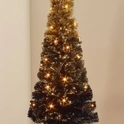 4ft Fibre Optic Eclipse Black & Gold Artificial Christmas Tree 16 4ft Fibre Optic Eclipse Black & Gold Artificial Christmas Tree -Twinkly Shop cca09ab214c2b7086e219d2d2c082ef78f969a1dfbce1c436ab5814addbe44b4